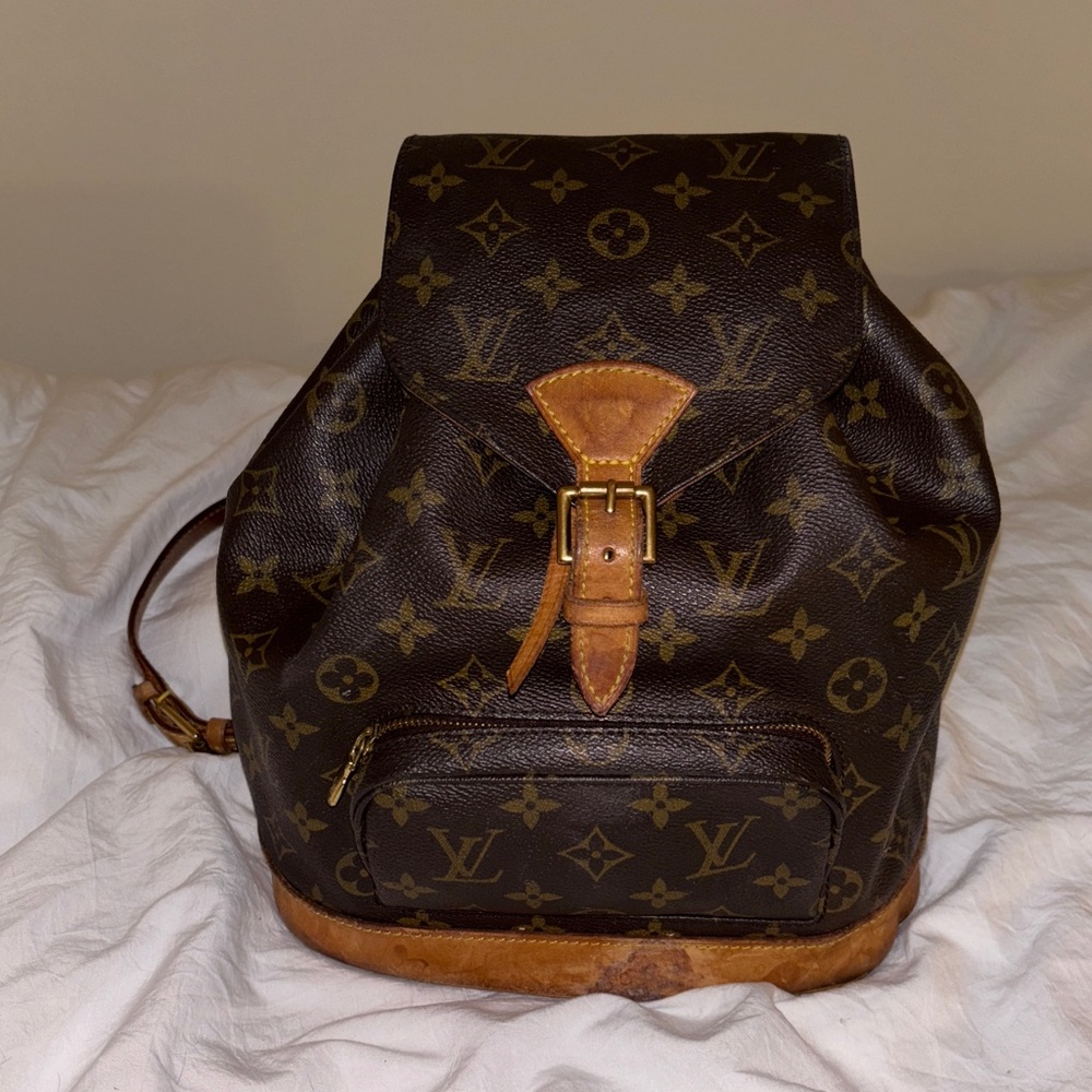 Louis Vuitton Dark Brown Monogram Backpack